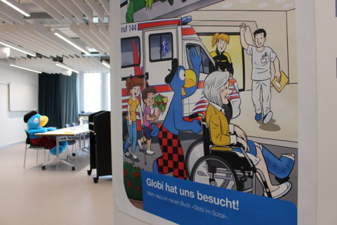 Schauplatz Gesundheitswesen: «Globi im Spital»